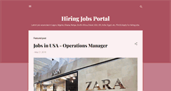Desktop Screenshot of hiringjobs.info